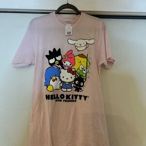 Sanrio Light Pink Hello Kitty & Friends Tee